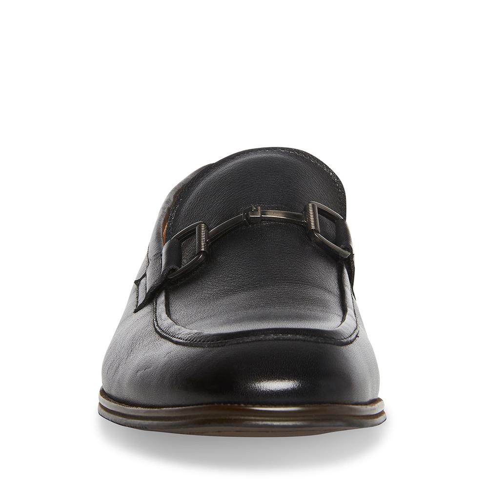 Steve Madden Men AAHRON BLACK LEATHER