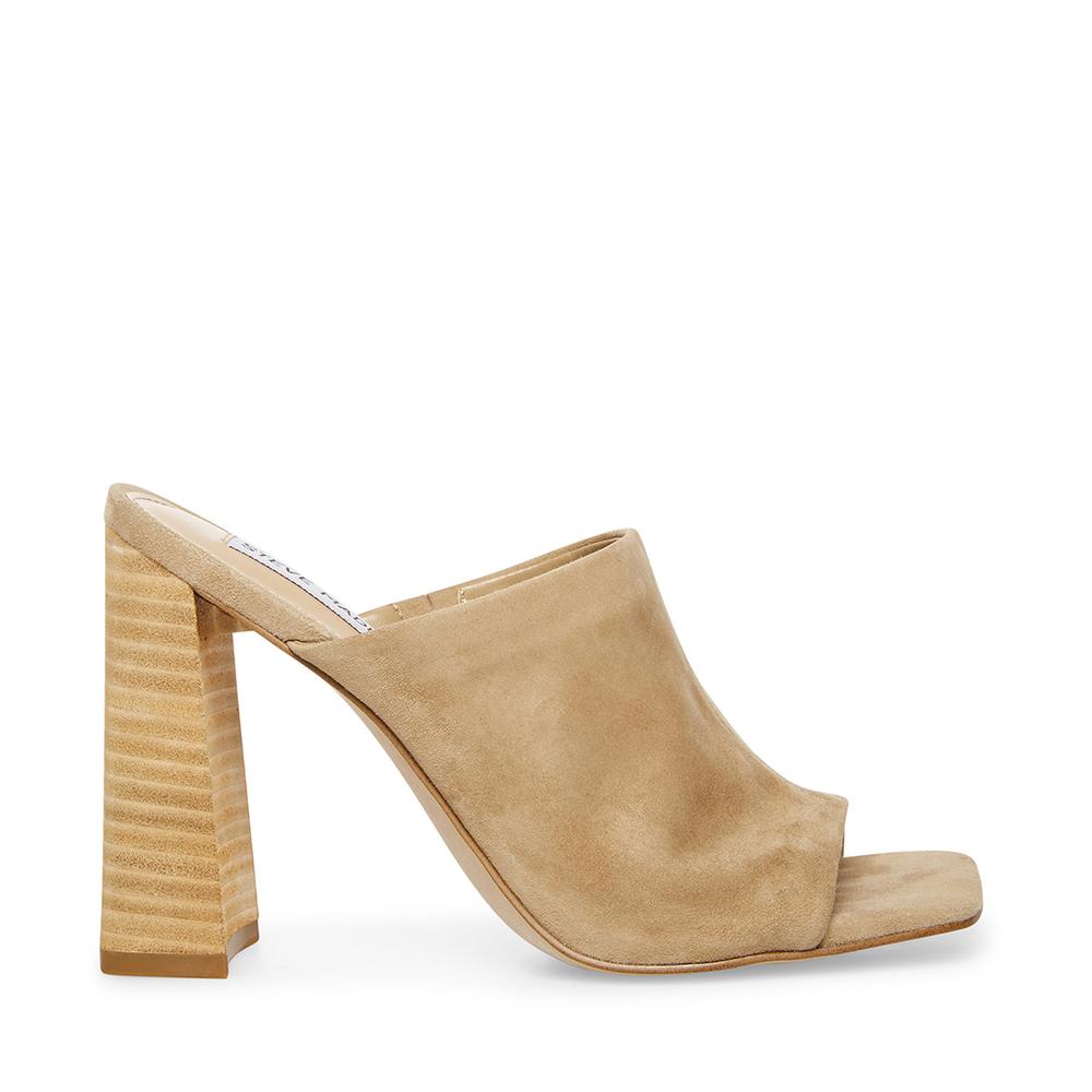 Steve Madden Women LEXIA TAN SUEDE - Click Image to Close