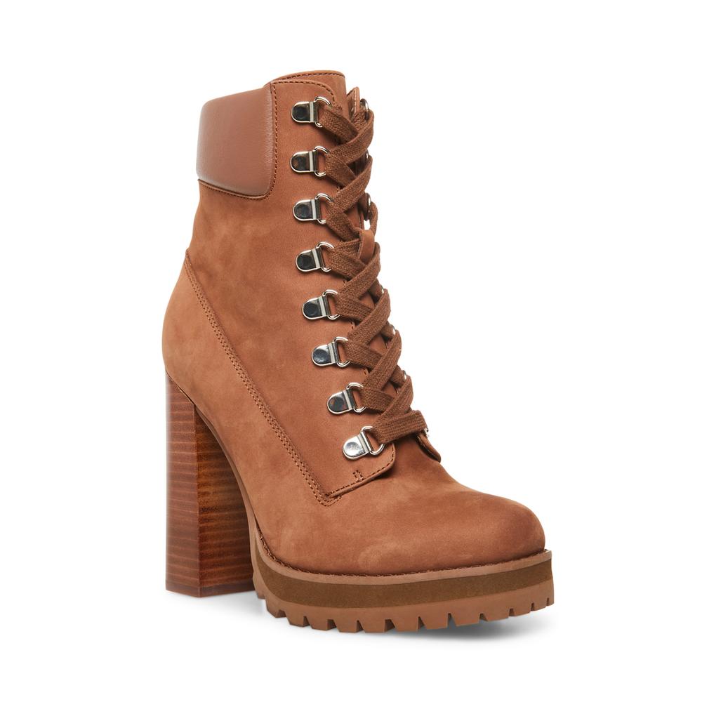 Steve Madden Women BESO BROWN NUBUCK