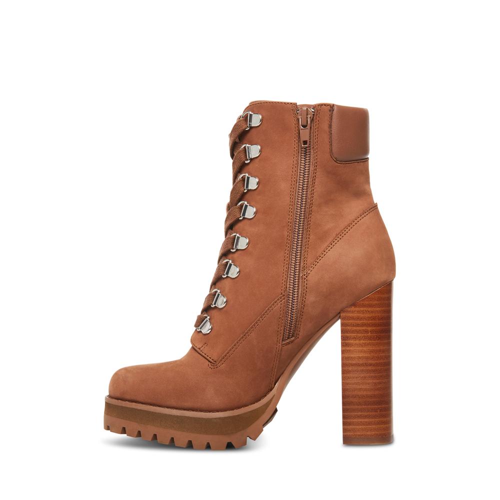 Steve Madden Women BESO BROWN NUBUCK