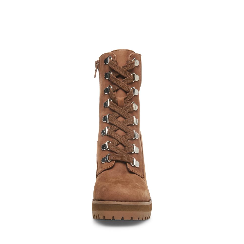 Steve Madden Women BESO BROWN NUBUCK