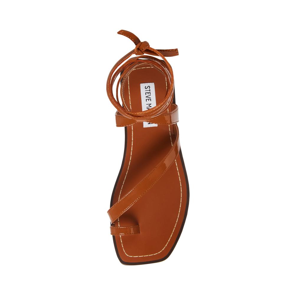 Steve Madden Women IVONNA COGNAC PATENT