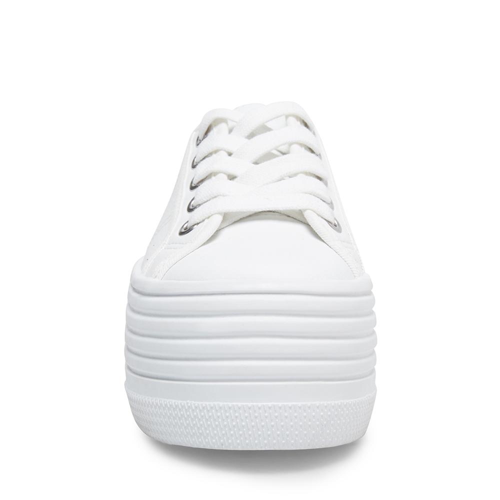 Steve Madden Women BRIDGET30 WHITE LEATHER