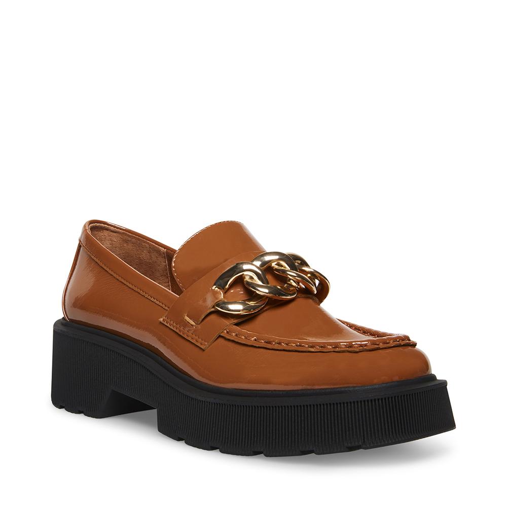 Steve Madden Women MEADOW COGNAC PATENT