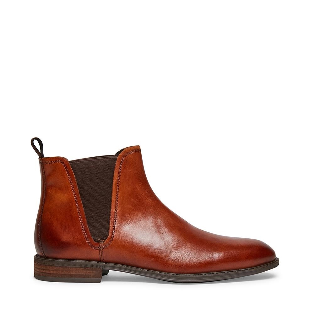 Steve Madden Men THEODORE TAN LEATHER - Click Image to Close