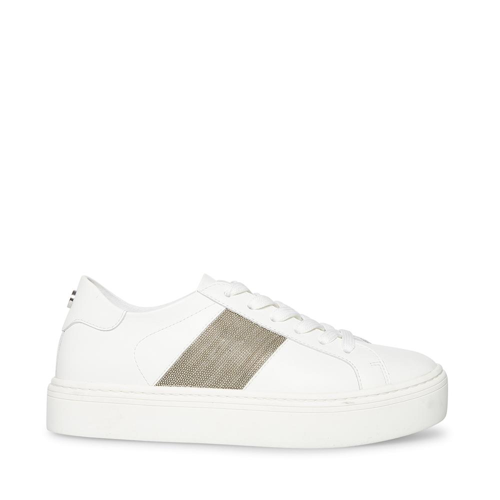 Steve Madden Women SWEPT WHITE - Click Image to Close