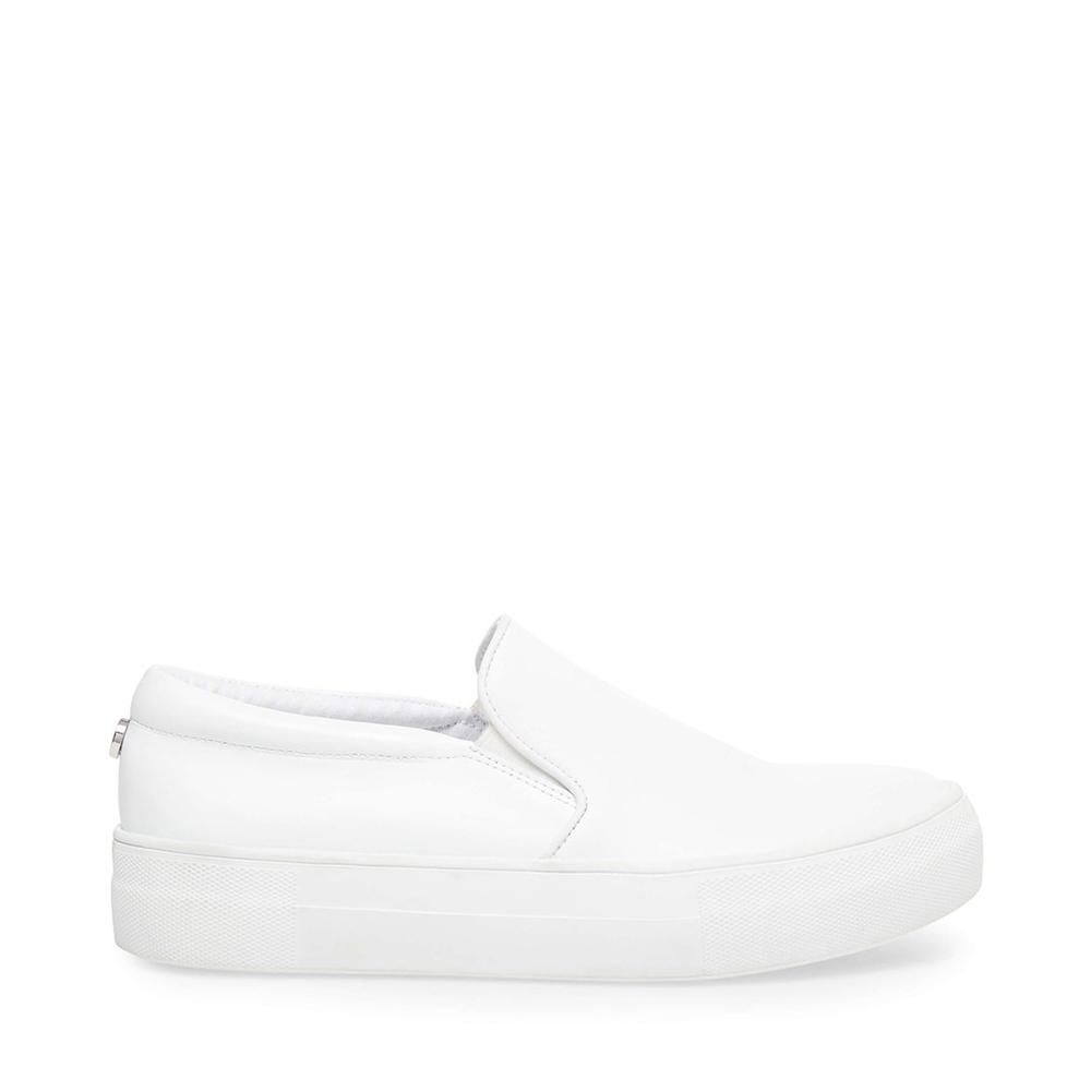 Steve Madden Women GILLS WHITE LEATHER