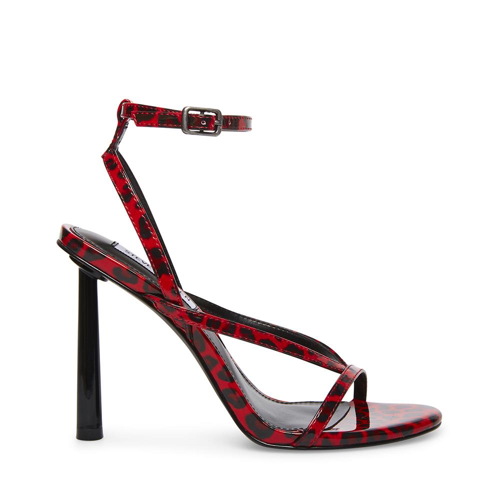 Steve Madden Women FLAMENCO RED MULTI