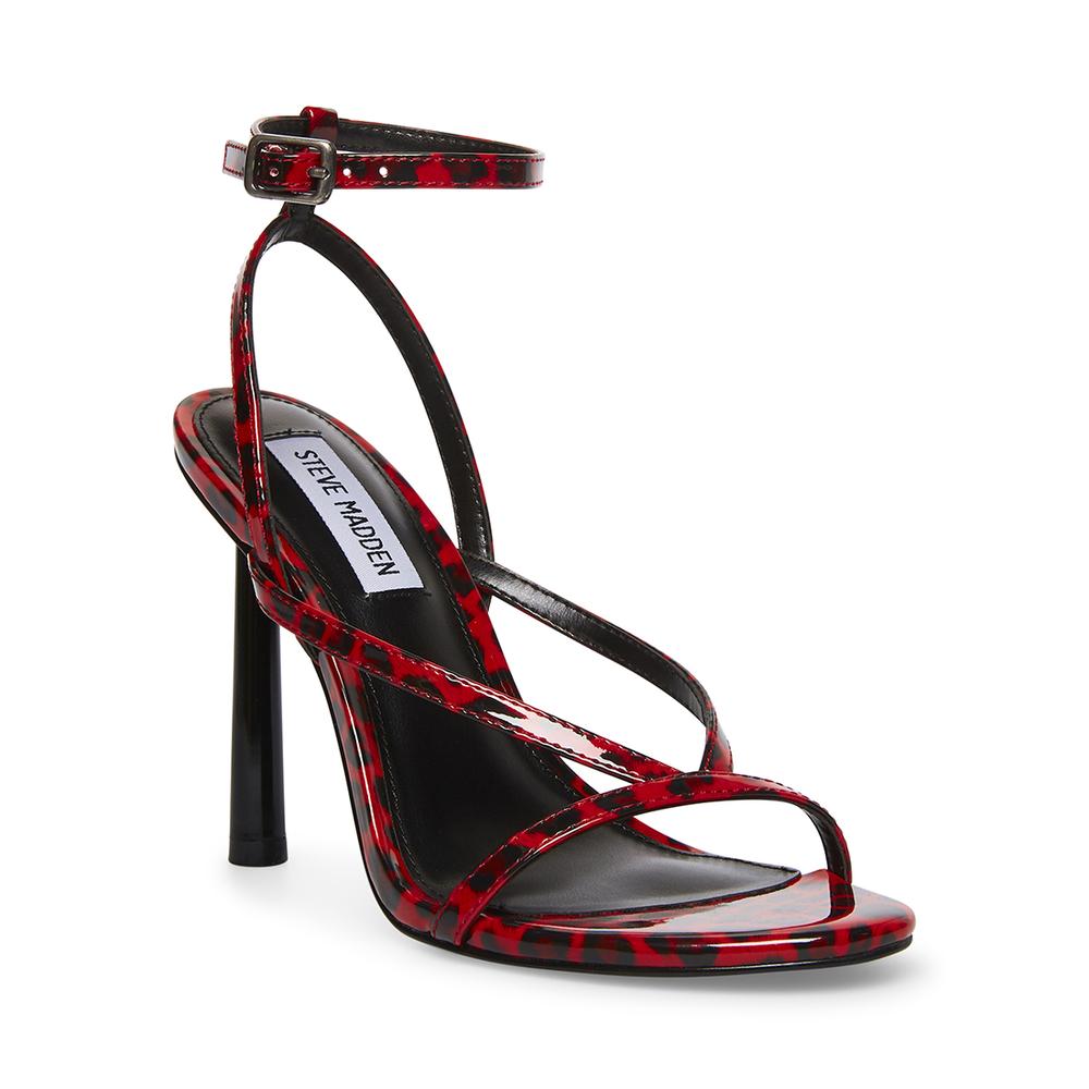 Steve Madden Women FLAMENCO RED MULTI