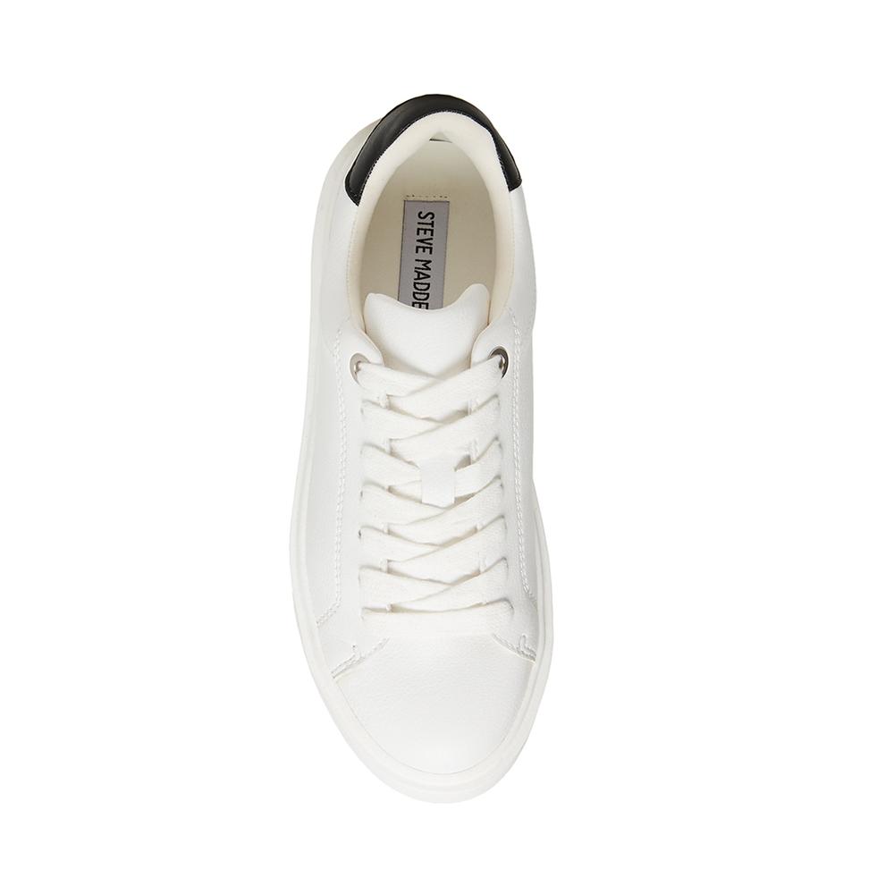 Steve Madden Women CATCHER WHITE BLACK