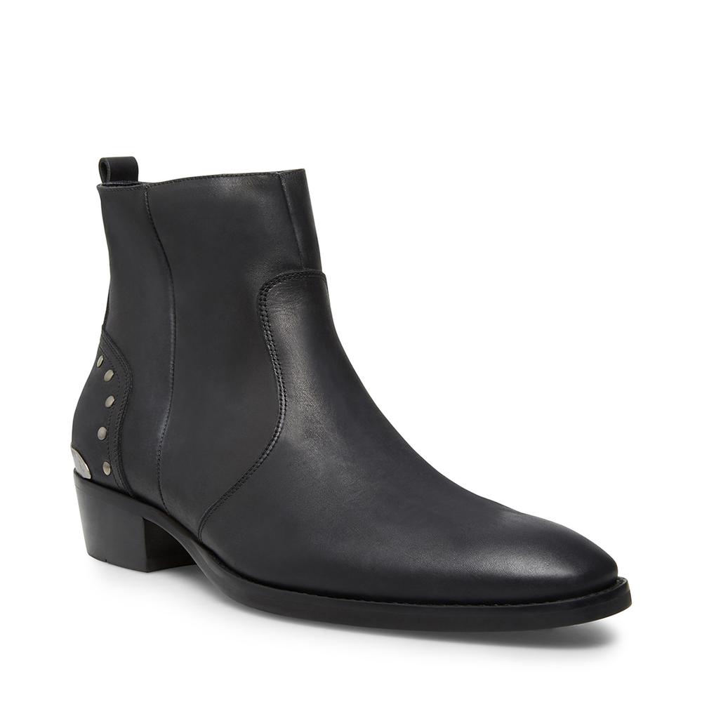 Steve Madden Men BONO BLACK LEATHER