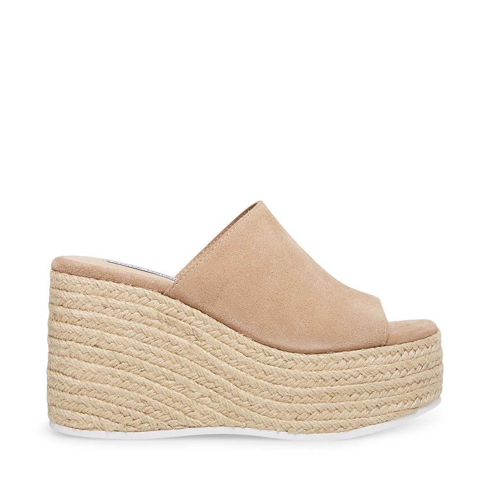 Steve Madden Women RAMPSTER TAUPE SUEDE - Click Image to Close