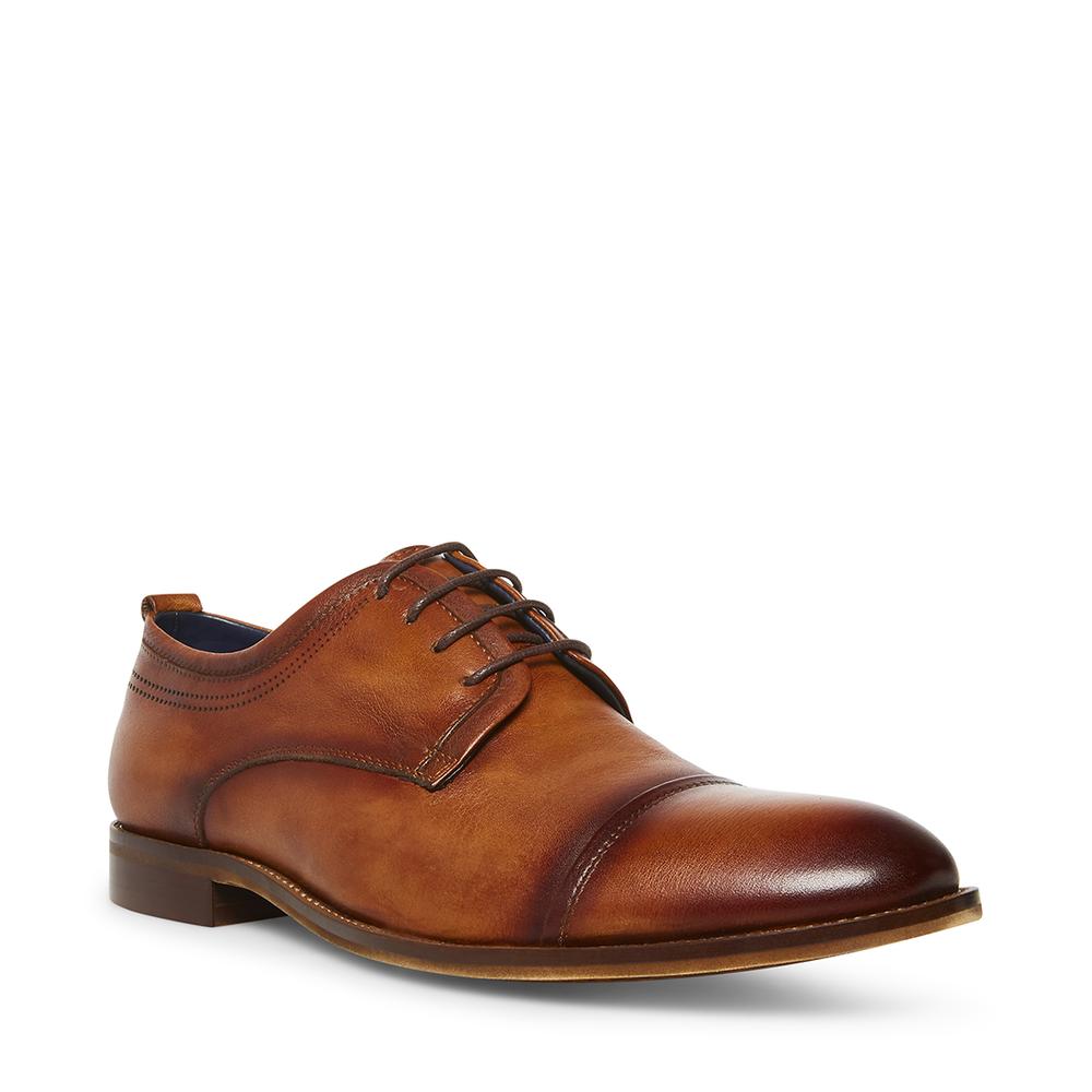 Steve Madden Men DOAK COGNAC LEATHER