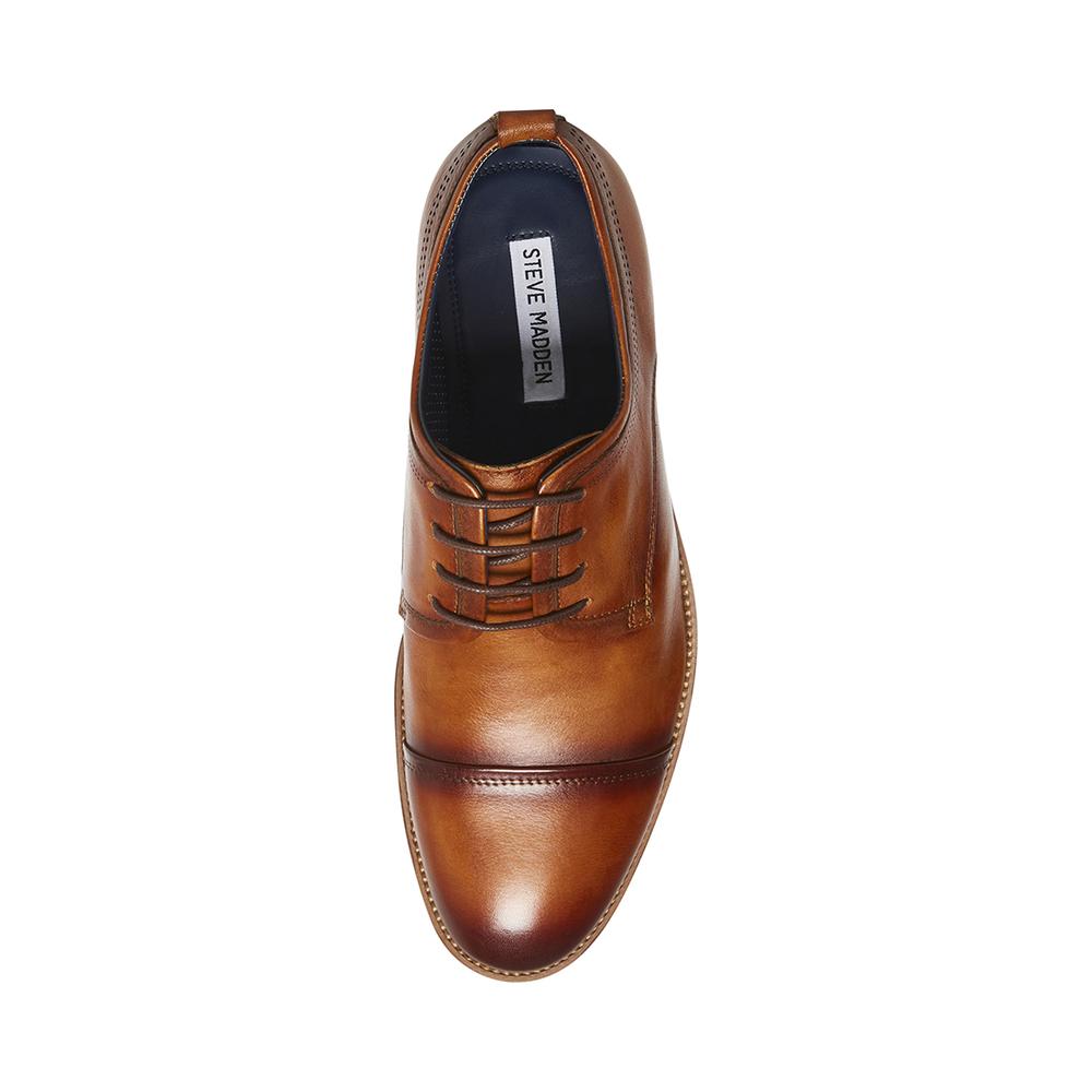 Steve Madden Men DOAK COGNAC LEATHER