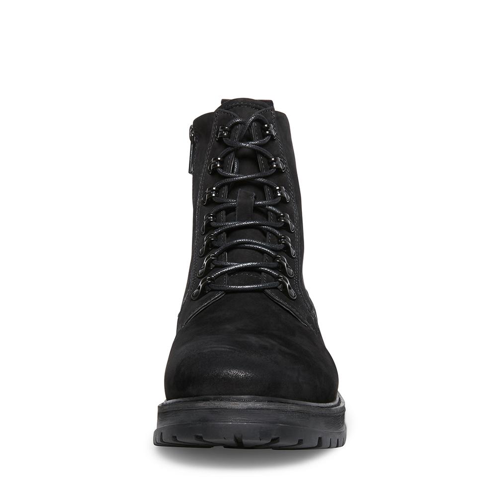 Steve Madden Men MOTTO BLACK NUBUCK