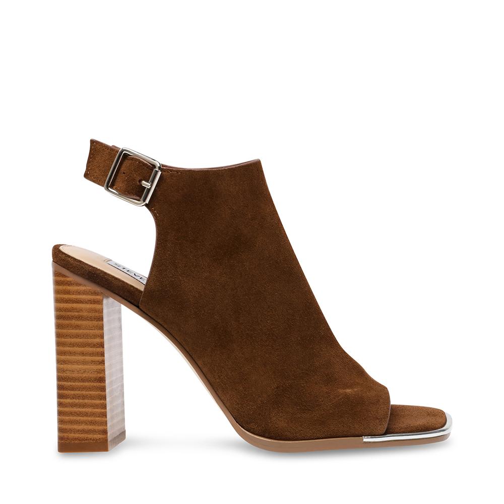 Steve Madden Women DELANCEY CHESTNUT SUEDE