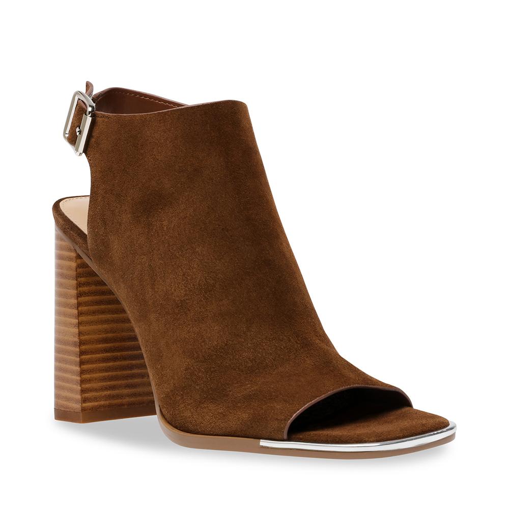 Steve Madden Women DELANCEY CHESTNUT SUEDE