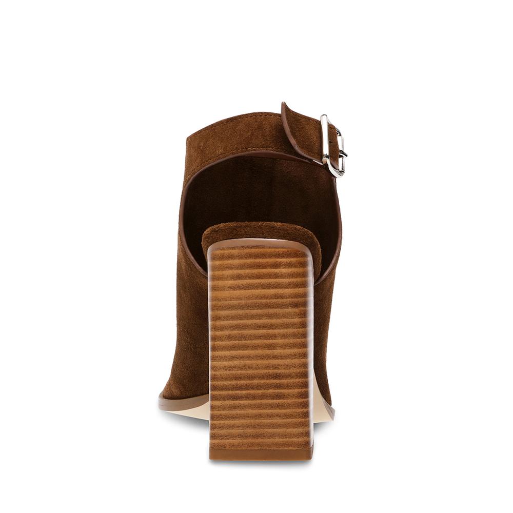 Steve Madden Women DELANCEY CHESTNUT SUEDE