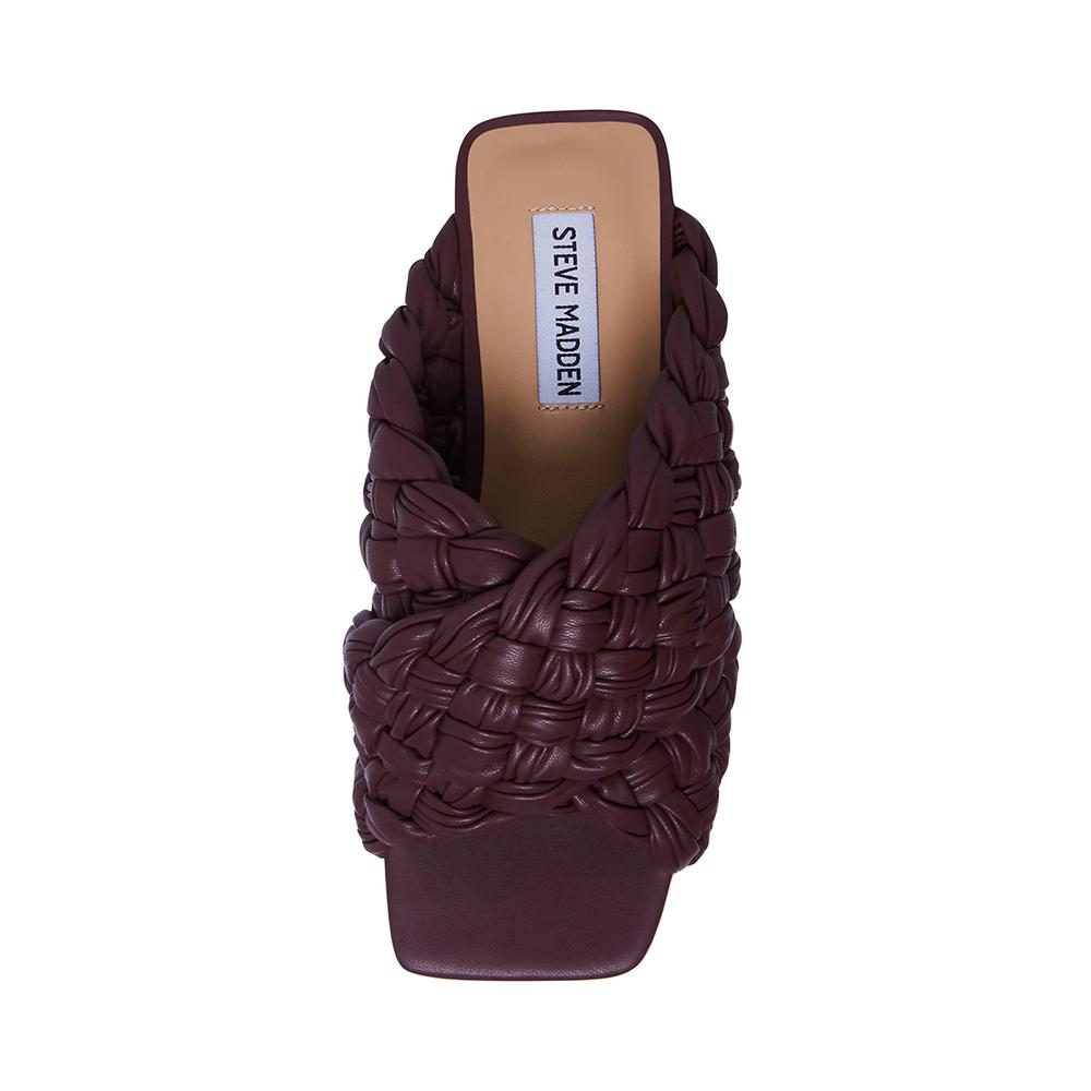 Steve Madden Women MARINA BURGUNDY