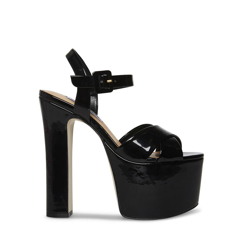 Steve Madden Women VAIDA BLACK PATENT