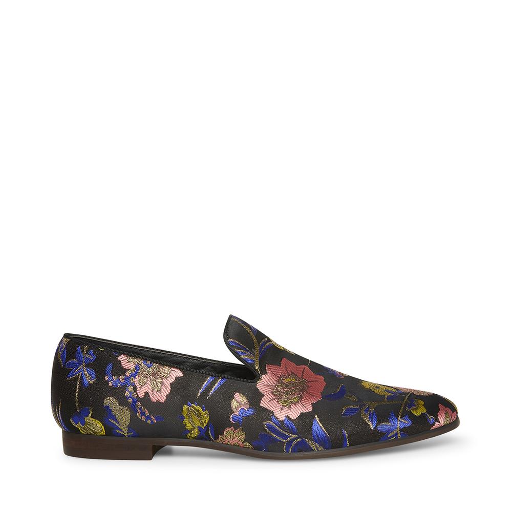 Steve Madden Men MAZING FLORAL-BLACK - Click Image to Close