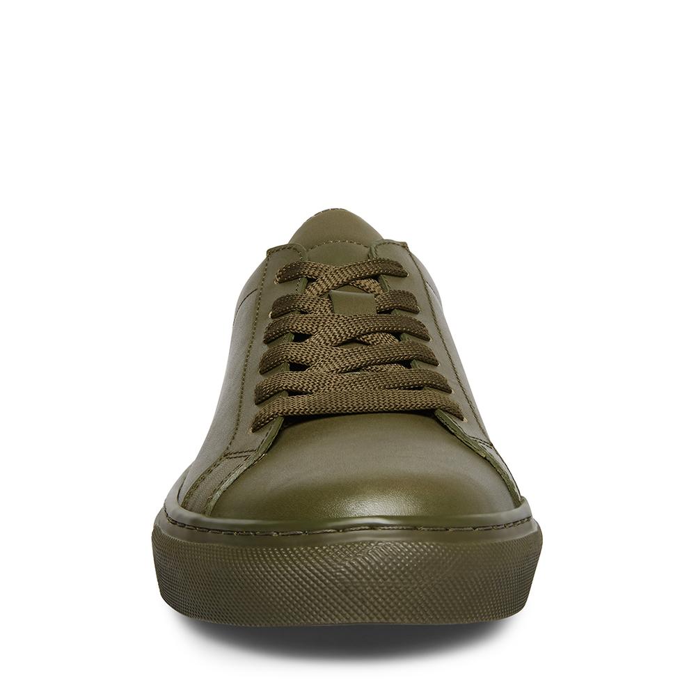 Steve Madden Men BOLO OLIVE LEATHER