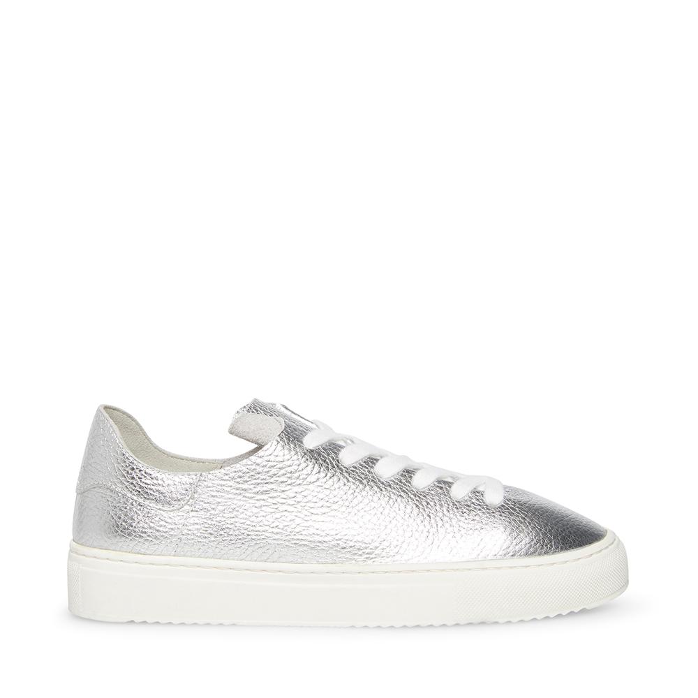 Steve Madden Women DOREY SILVER LEATHER