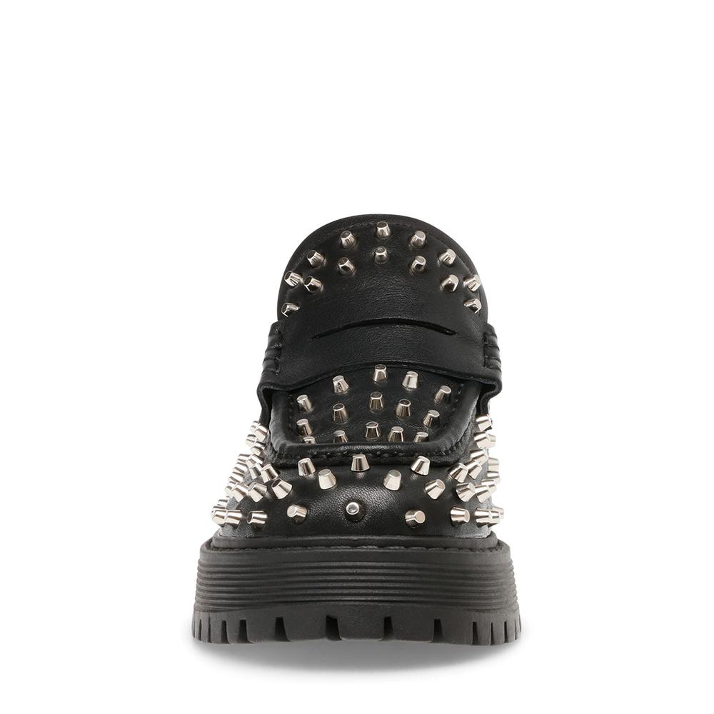 Steve Madden Women MALVERN BLACK STUDS