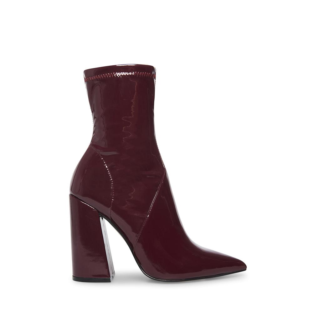 Steve Madden Women SLADE BURGUNDY PATENT - Click Image to Close