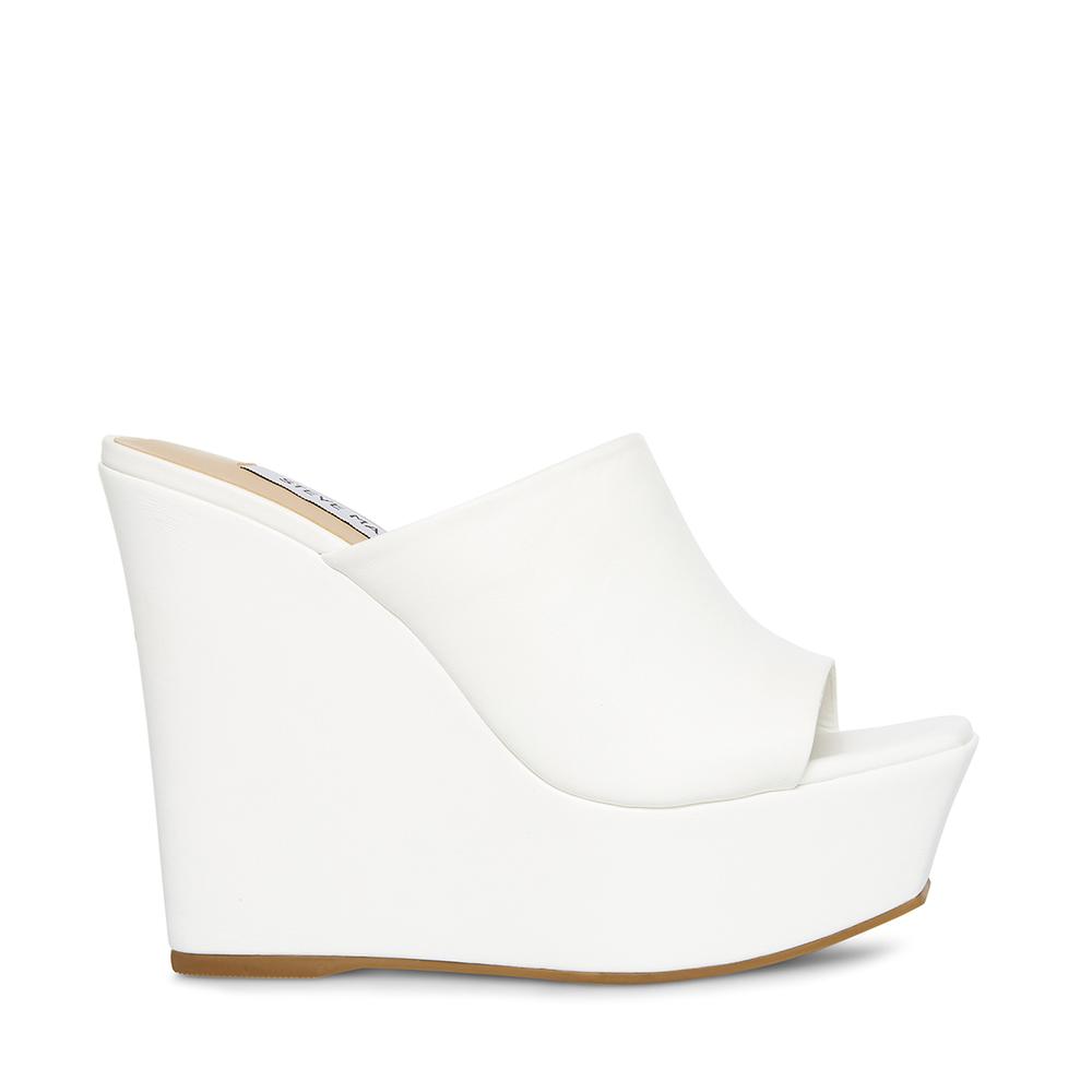 Steve Madden Women BARONA WHITE - Click Image to Close