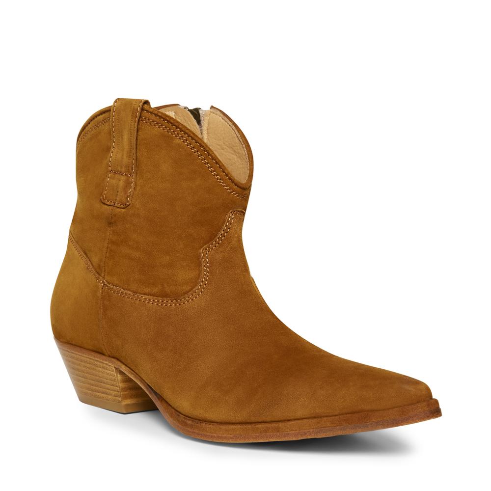 Steve Madden Women ELIOTT COGNAC SUEDE