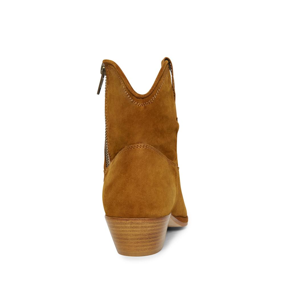 Steve Madden Women ELIOTT COGNAC SUEDE