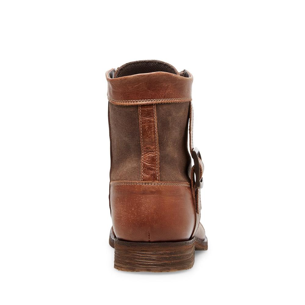 Steve Madden Men SIDETRACK COGNAC LEATHER