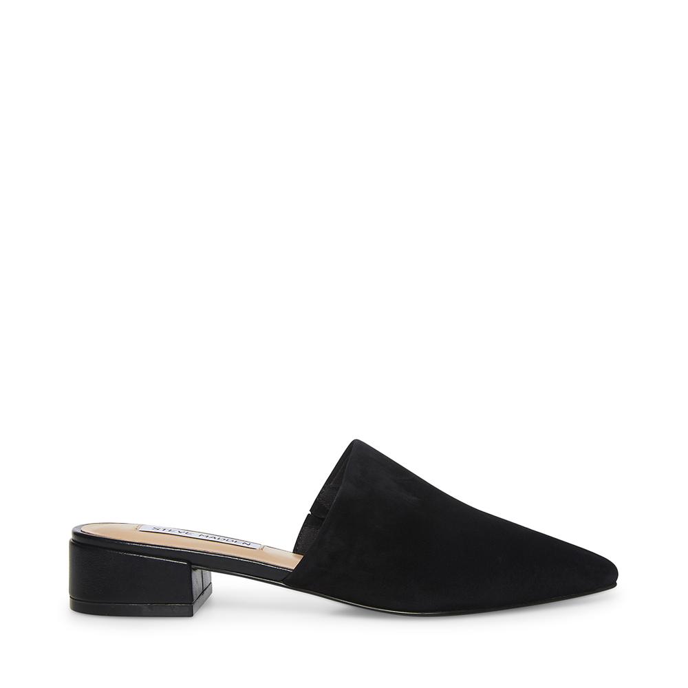 Steve Madden Women LYRA BLACK SUEDE