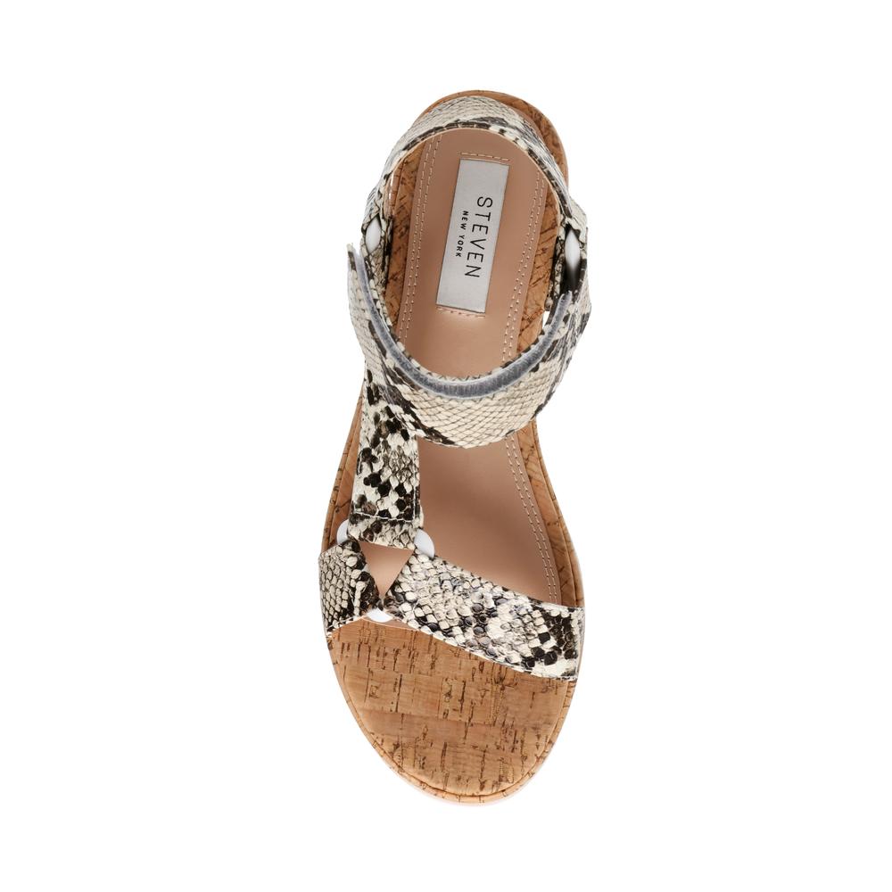 Steve Madden Women MIMICH NATURAL MULTI