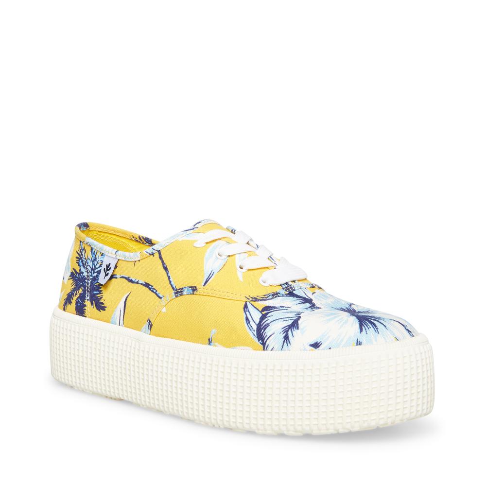 Steve Madden Women STREAM YELLOW MULTI