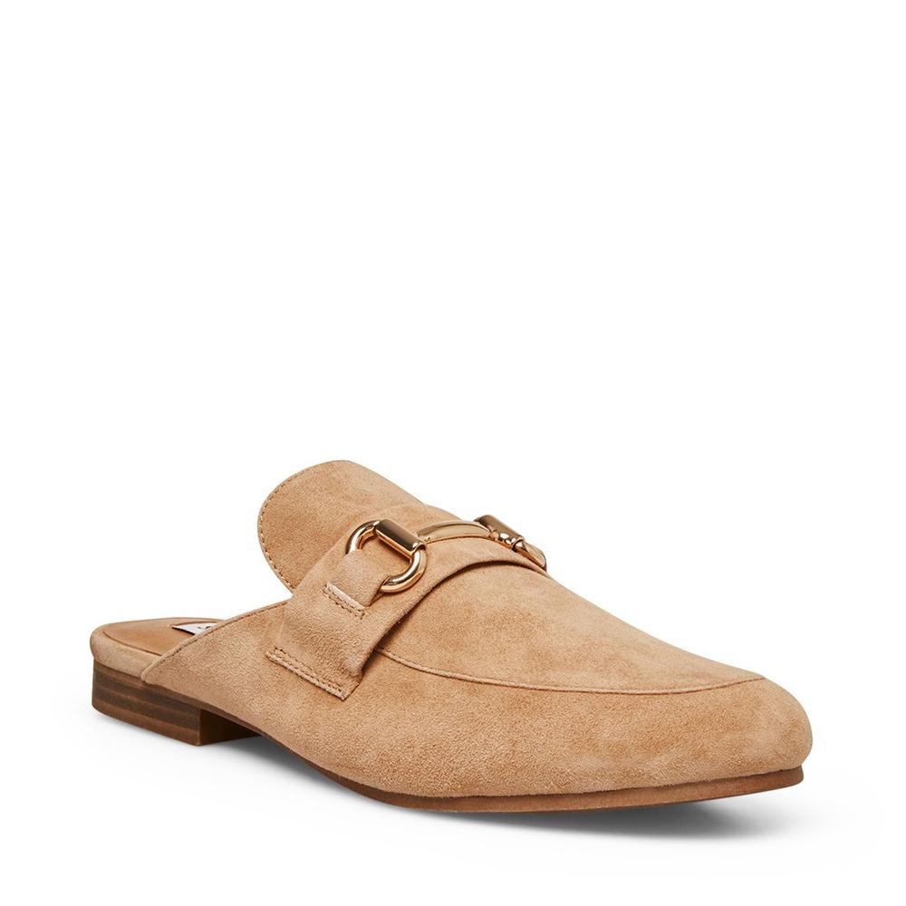 Steve Madden Women KANDI CAMEL SUEDE