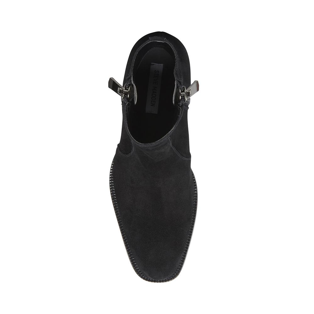 Steve Madden Men NOLE BLACK SUEDE