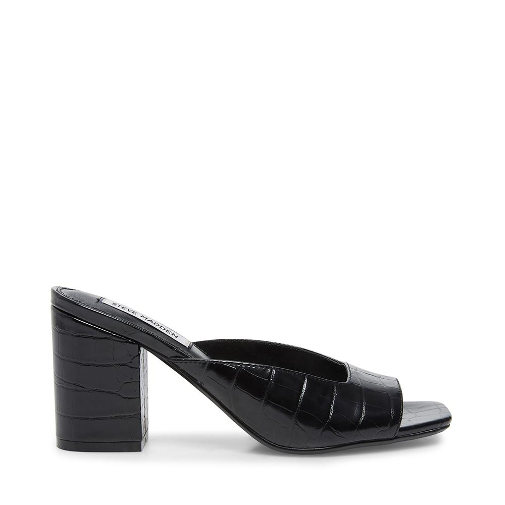 Steve Madden Women WILLA BLACK CROCODILE - Click Image to Close