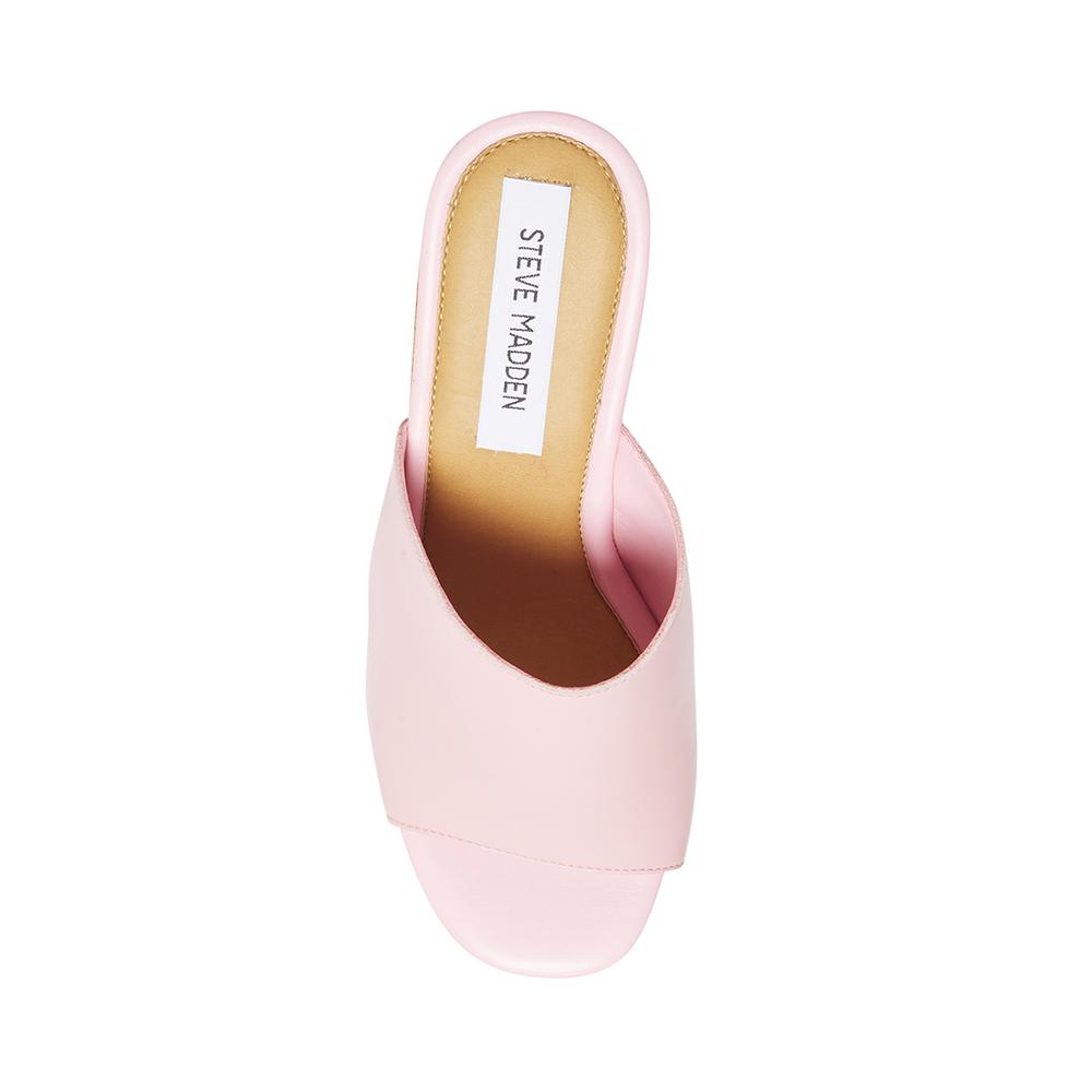 Steve Madden Women MARDI PINK LEATHER