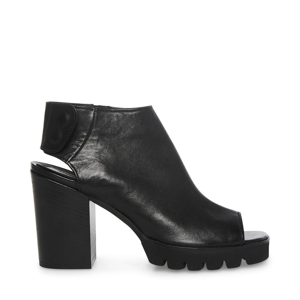 Steve Madden Women CHAMBER BLACK LEATHER