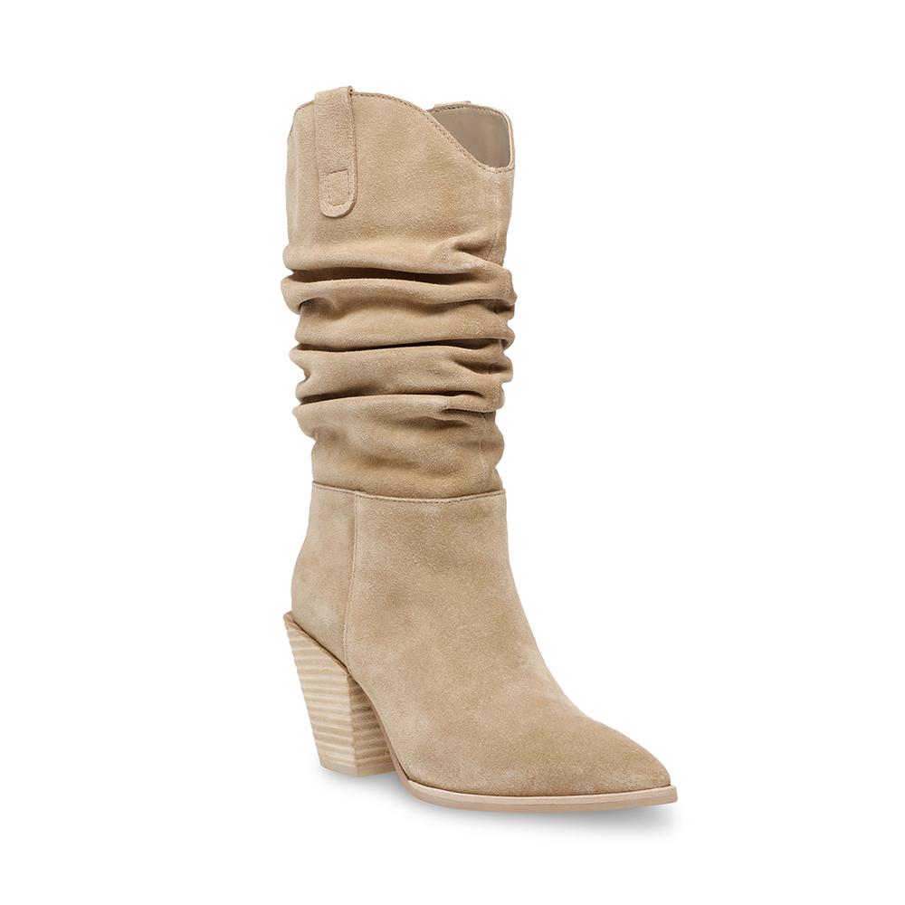 Steve Madden Women TEXANA SAND SUEDE