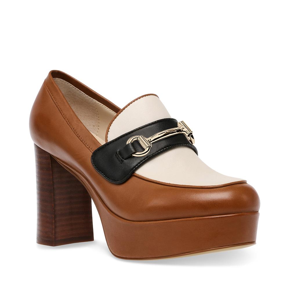 Steve Madden Women CINDIE COGNAC MULTI