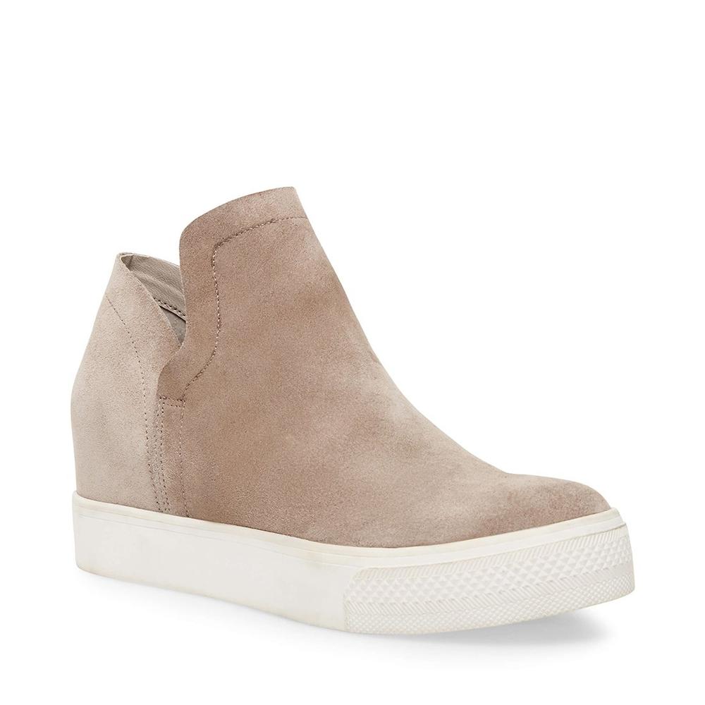 Steve Madden Women WRANGLE TAUPE SUEDE