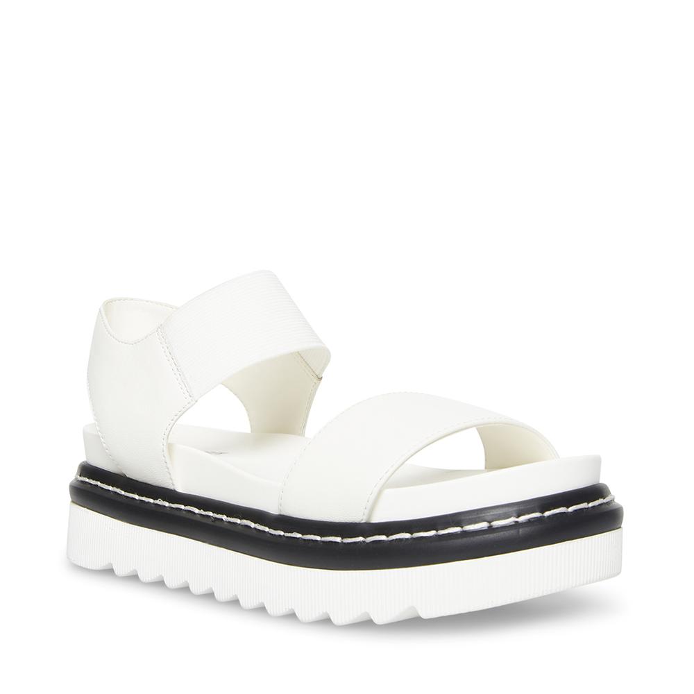 Steve Madden Women WENDELL WHITE LEATHER