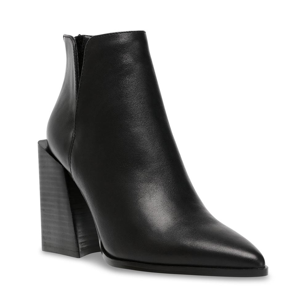 Steve Madden Women TAYLEN BLACK LEATHER