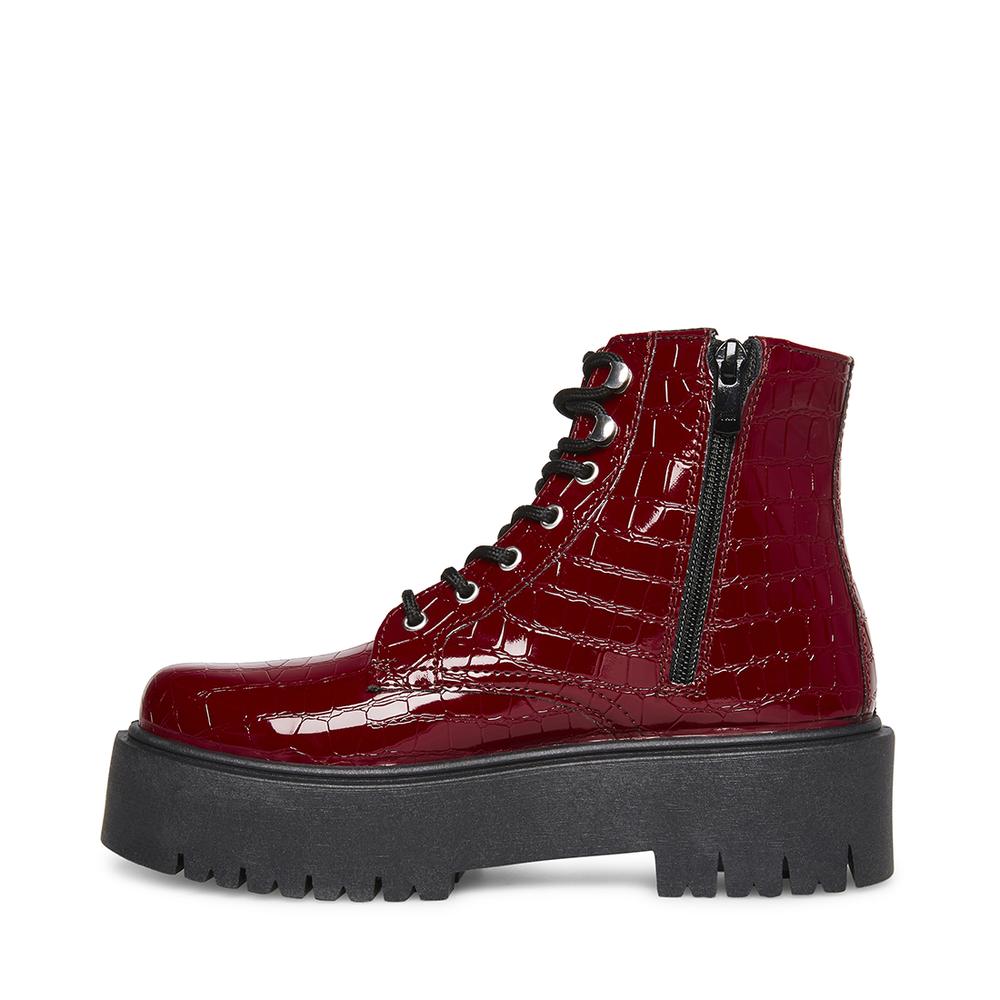 Steve Madden Women KEEGHAN BURGUNDY