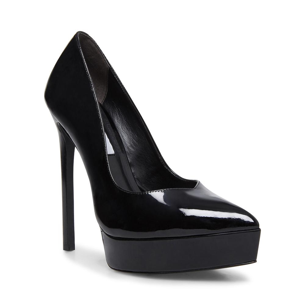 Steve Madden Women LUXURY BLACK PATENT