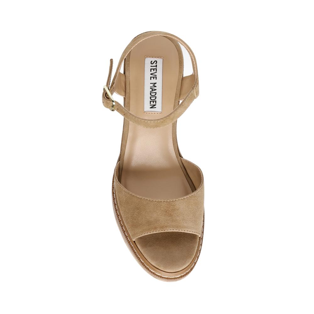 Steve Madden Women SHAKER SAND SUEDE