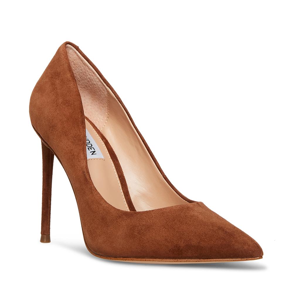 Steve Madden Women VALA BROWN SUEDE